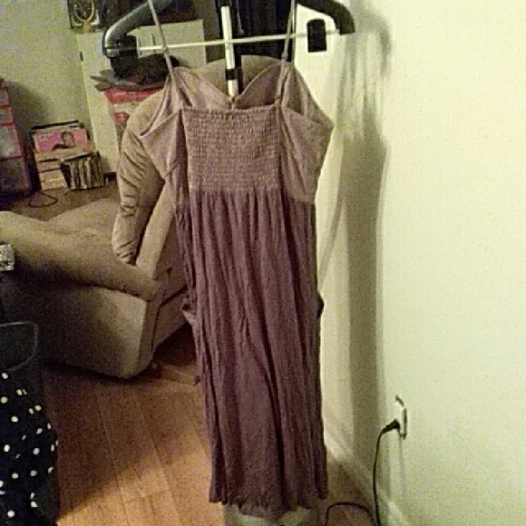 10/$10    Gentle Fawn Pink Pleated Sundress M - Picture 5 of 5